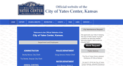Desktop Screenshot of cityofyatescenter.com